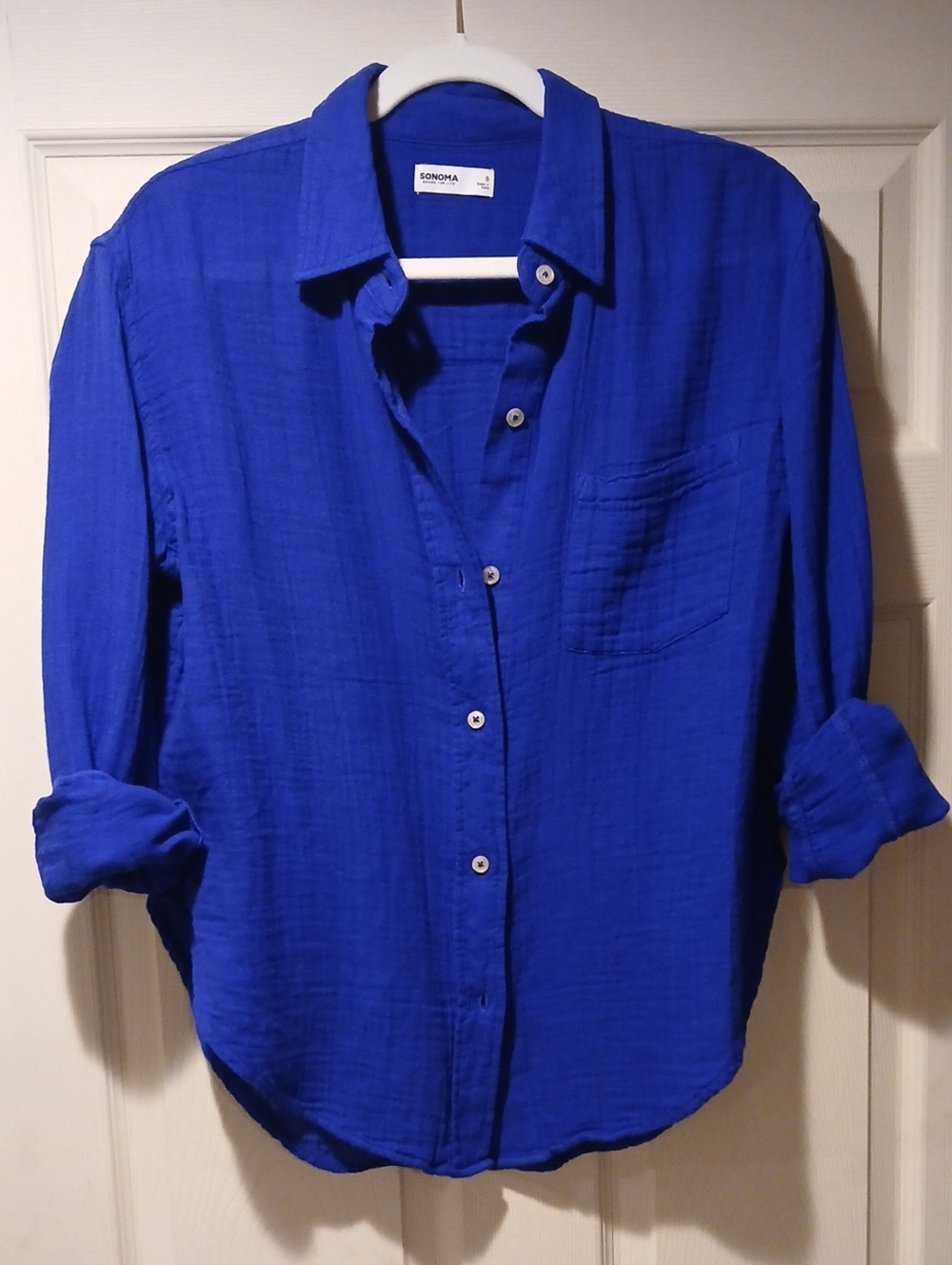 Sonoma Royal Blue Casual Top